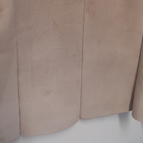 Lands End Women's Tan Sherpa Coat Size Small Petite 6-8 - Picture 2 of 16